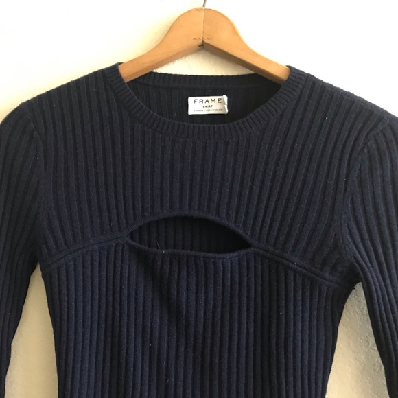 Frame Peek-a-boo Sweater - Picture 3 of 7